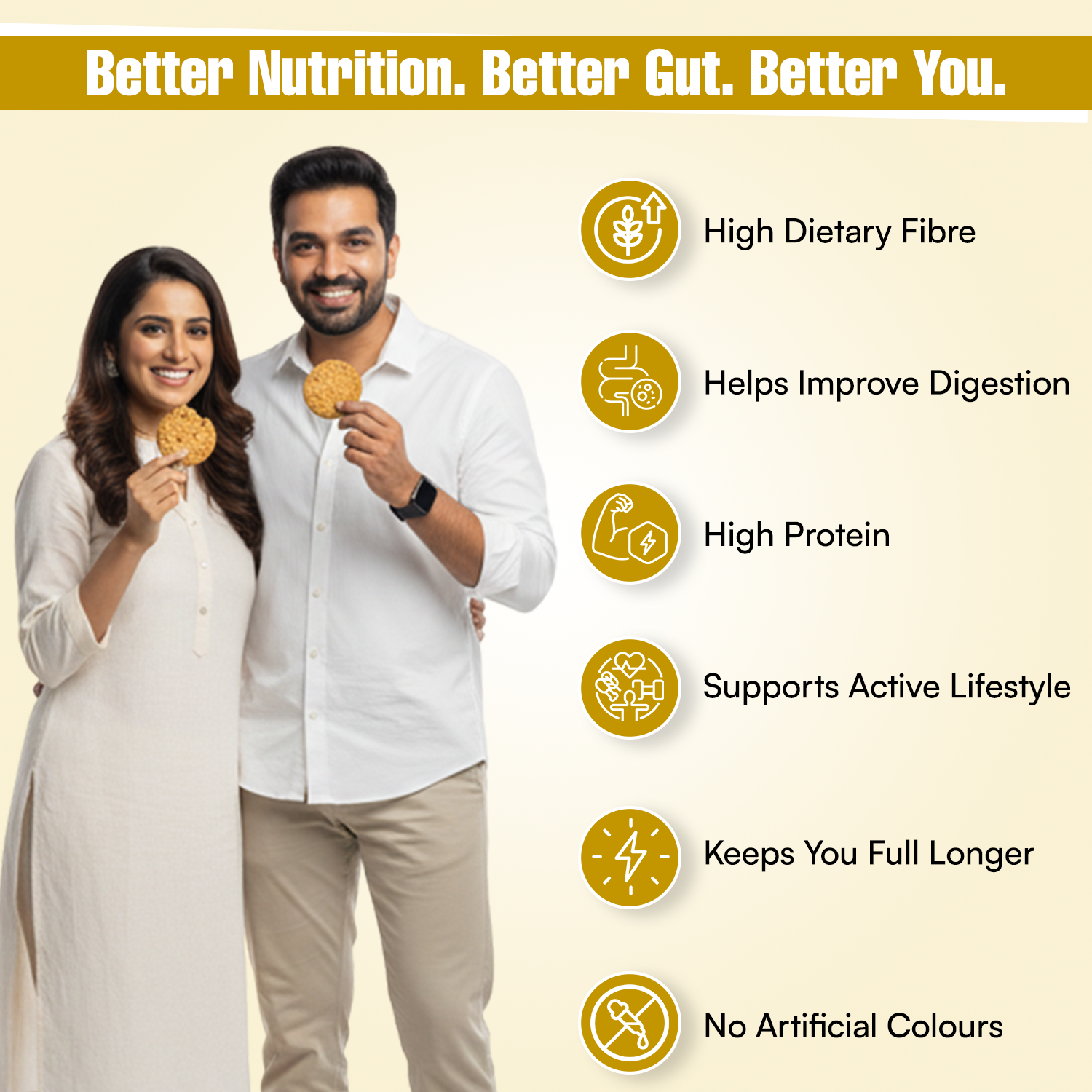 Super Fibre Assorted Healthy Cookies Combo