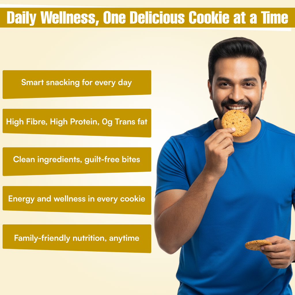 Super Fibre Assorted Healthy Cookies Combo