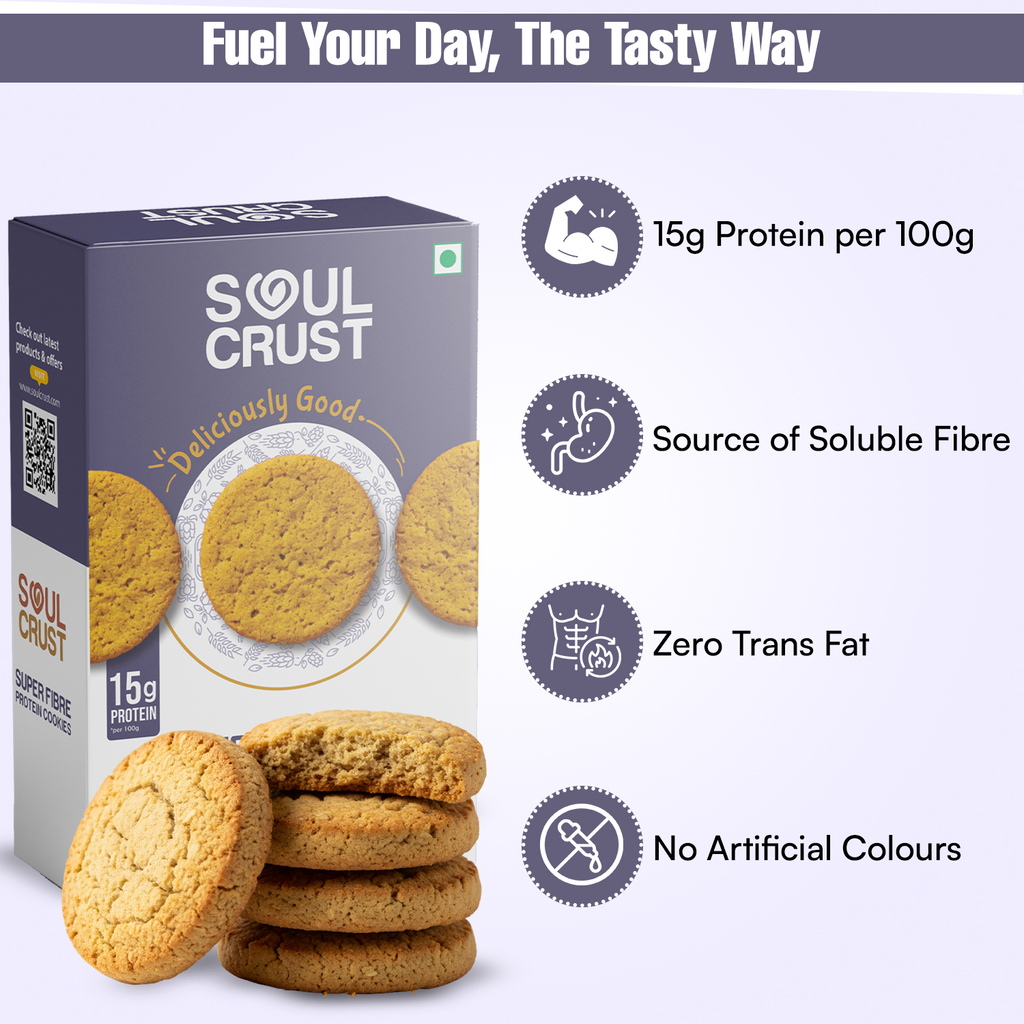 Super Fibre Protein Cookies