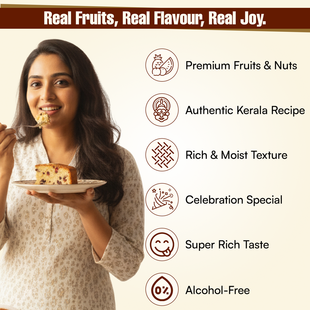 Super Rich White Plum Cake