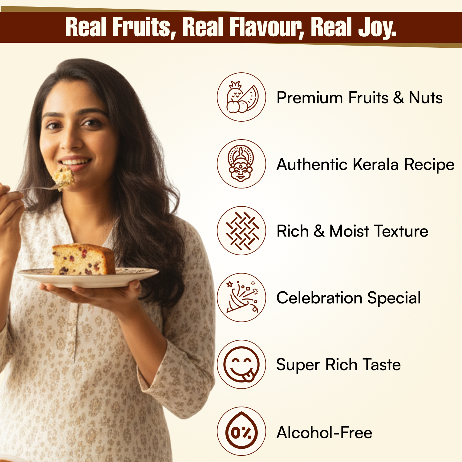 Super Rich White Plum Cake