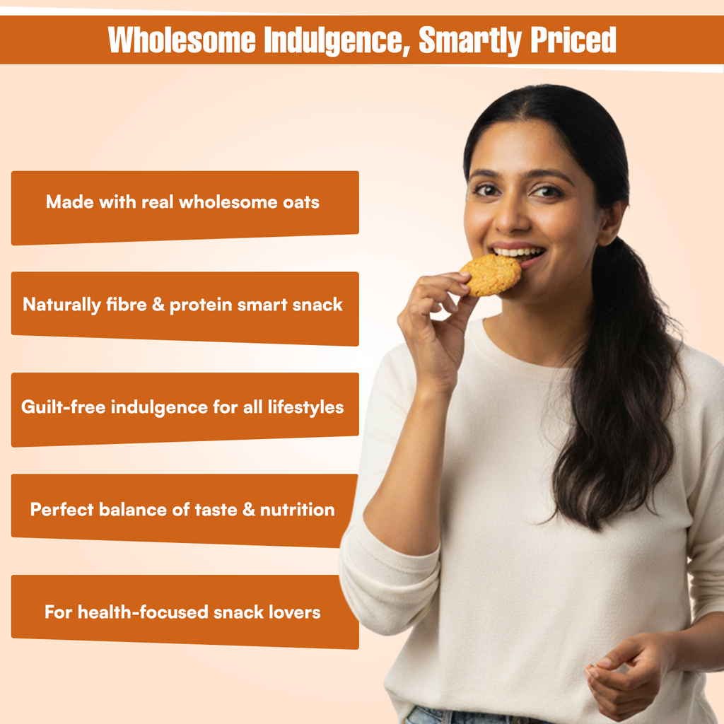 Super Fibre Oatmeal Cookies