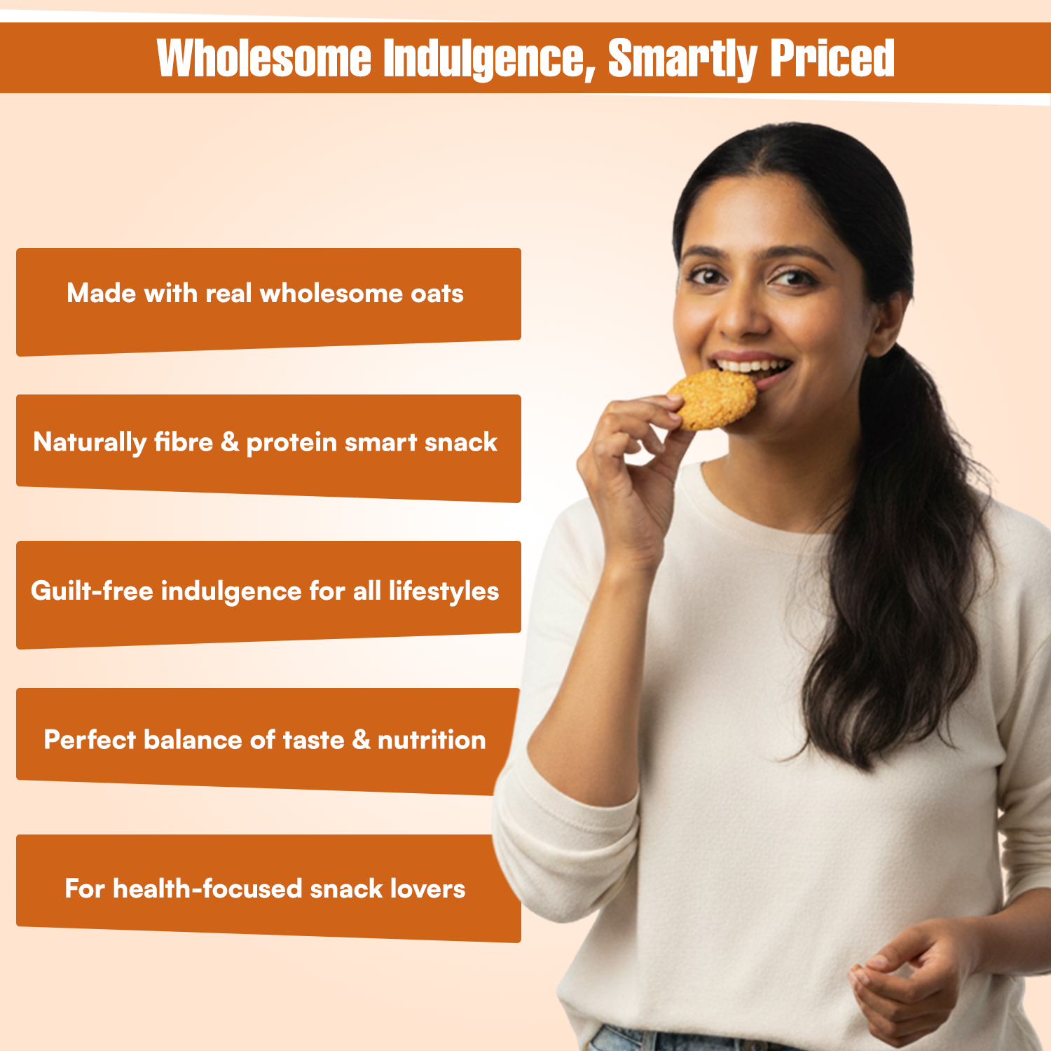 Super Fibre Oatmeal Cookies