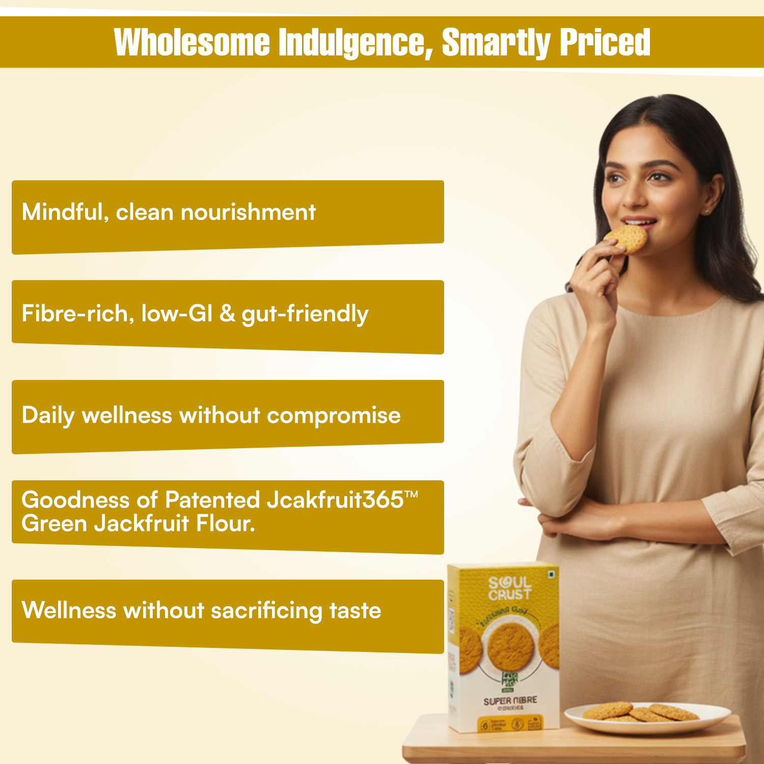 Super Fibre Cookies with Jackfruit365™ Inside