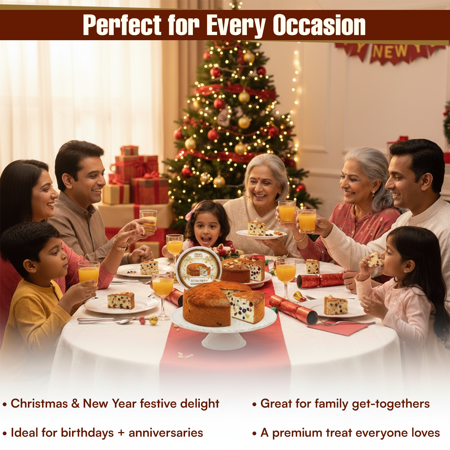 Super Rich White Plum Cake