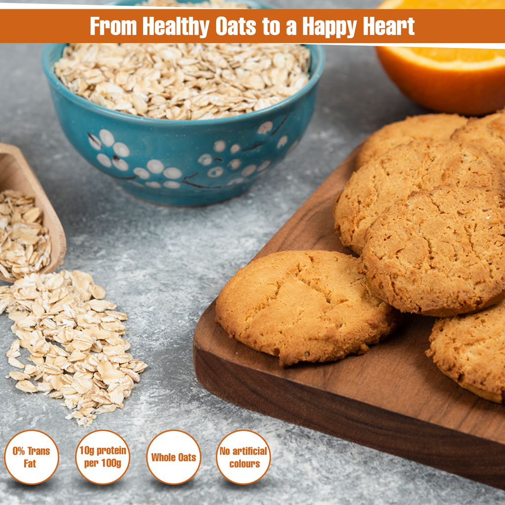 Super Fibre Oatmeal Cookies