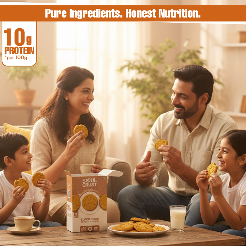 Super Fibre Oatmeal Cookies