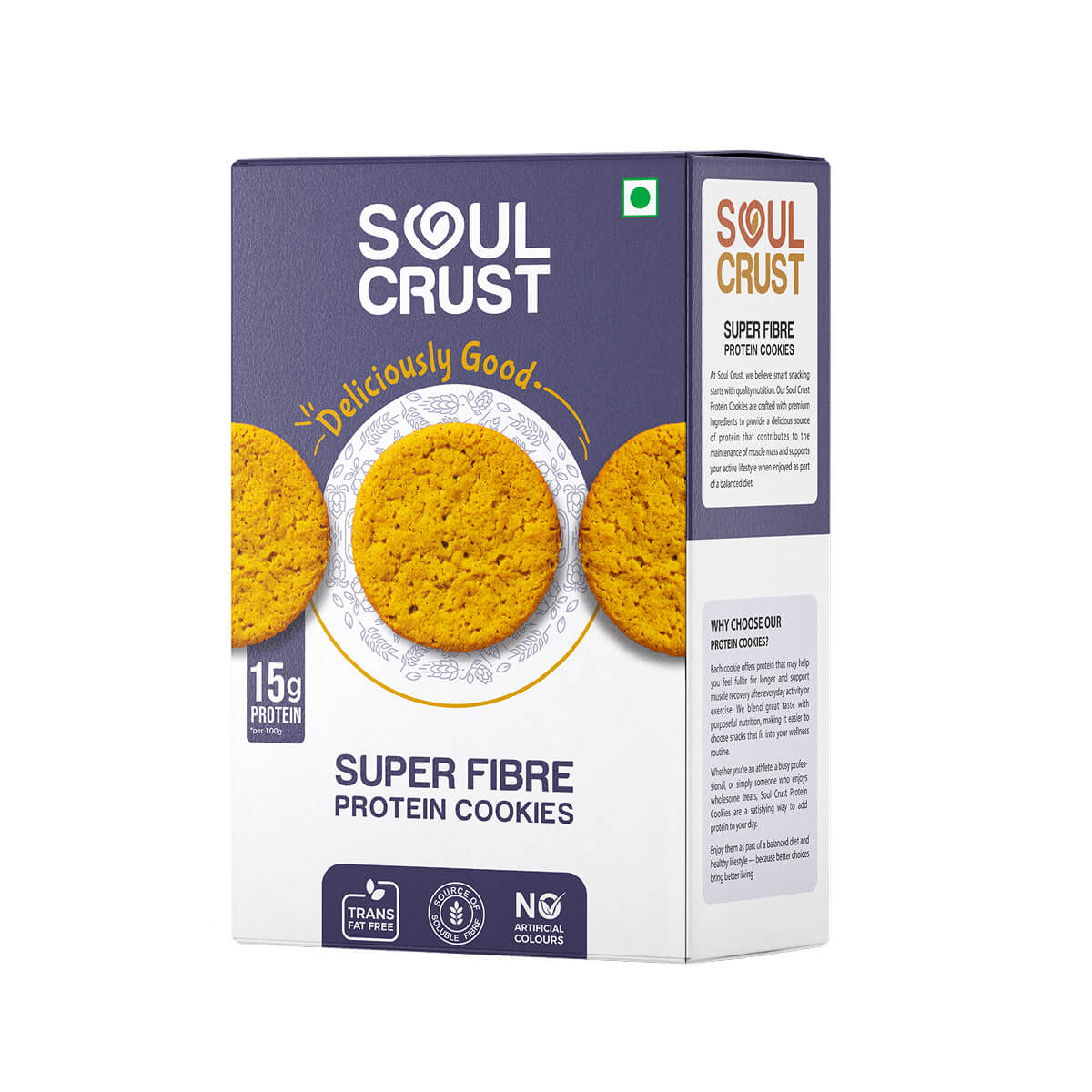 Super Fibre Protein Cookies